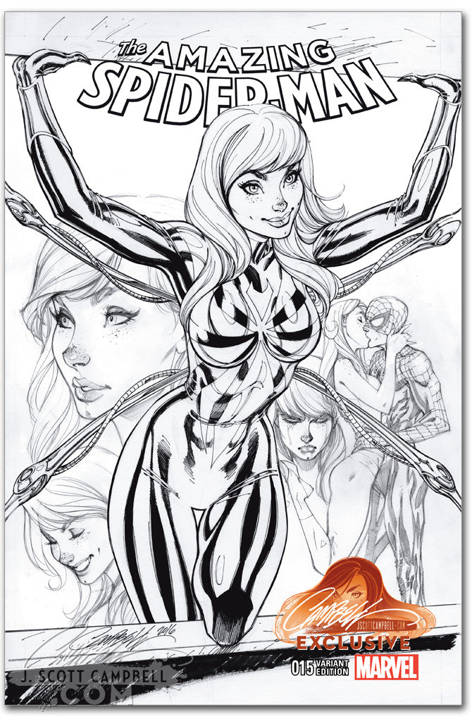 Amazing Spider-Man #15 JSC EXCLUSIVE Cover A "Iron Jane" (2016)