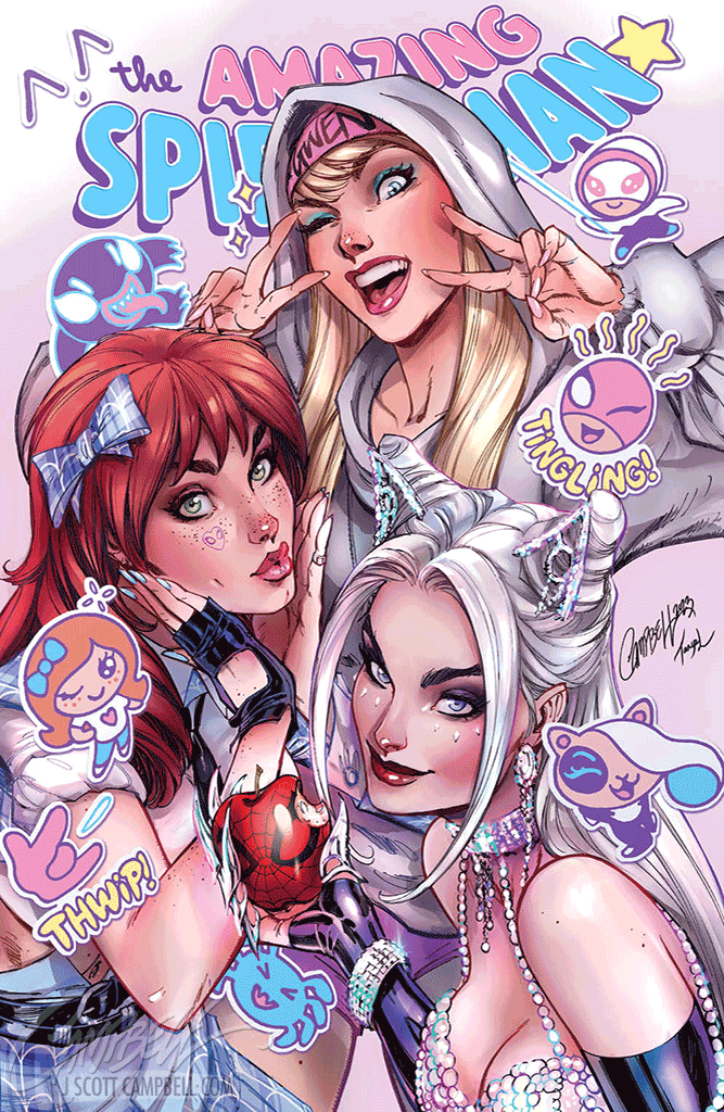 J. Scott Campbell Amazing Spider-Man #25 JSC Artist EXCLUSIVE [D