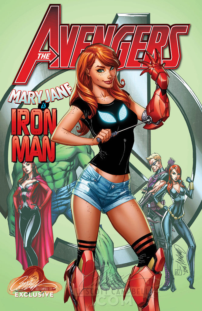 Avengers #8 J. Scott Campbell Store EXCLUSIVE Cover