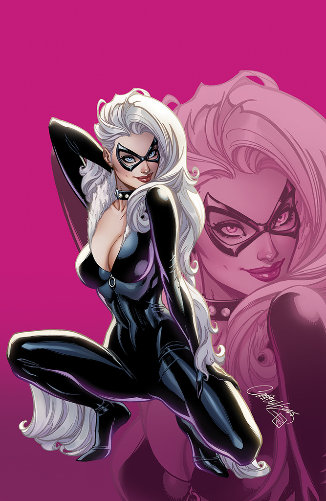 Black Cat #1 [B] J. Scott Campbell Virgin INCENTIVE 1:100 (2025)