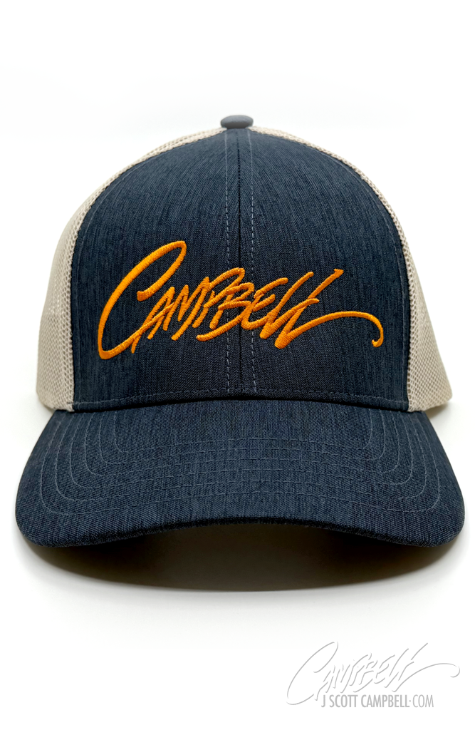 Campbell 2022 Baseball Cap Denim/Tan/Copper (2022)