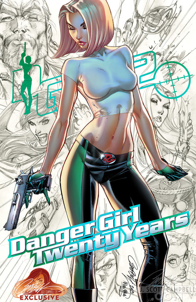 Danger Girl Twenty Years over C JSC EXCLUSIVE