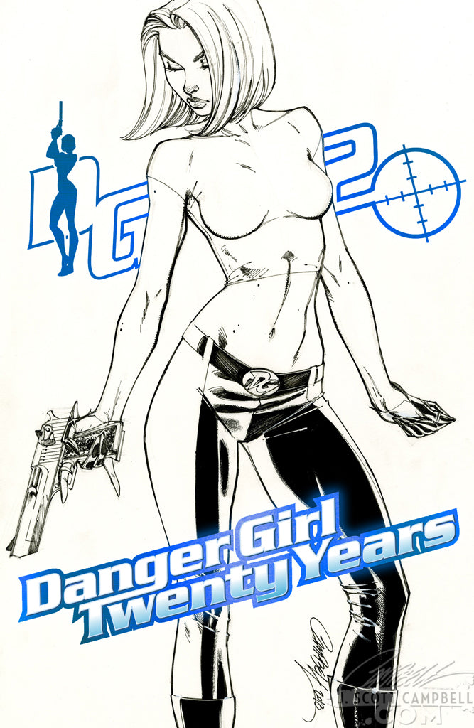Danger Girl Twenty Years Cover B "Retailer Incentive"