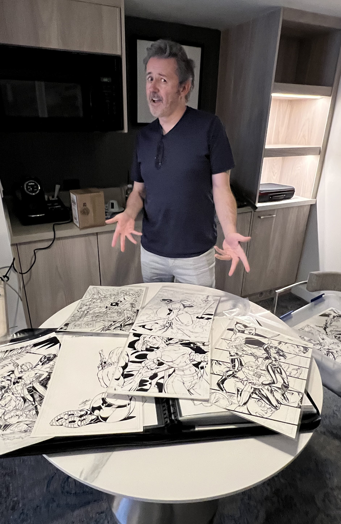 Do YOU have any original DANGER GIRL art by J. Scott Campbell?!