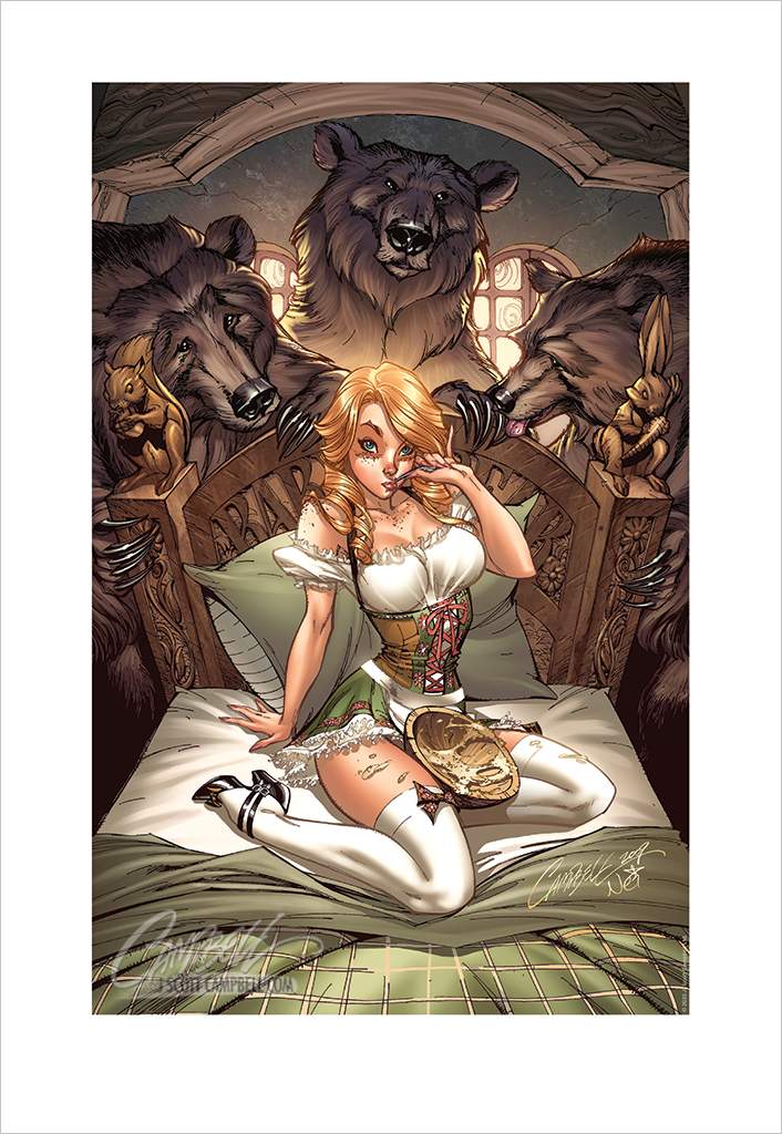 FTF Goldilocks 2010 Print 13x19