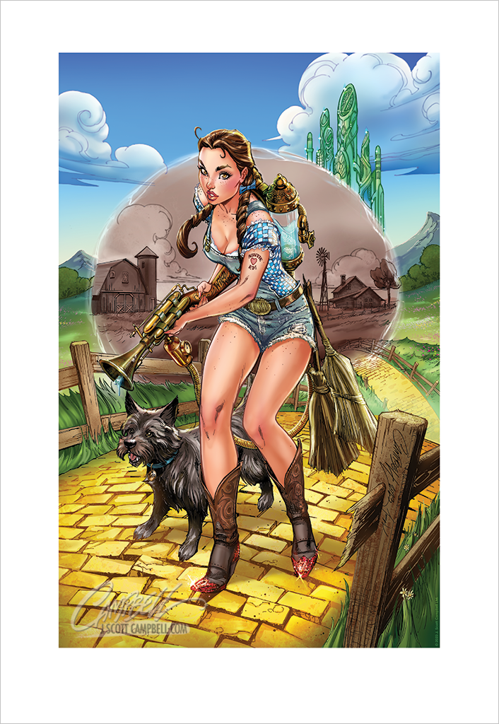 J. Scott Campbell FTF Wizard of Oz's Dorothy the With Hunter 2024