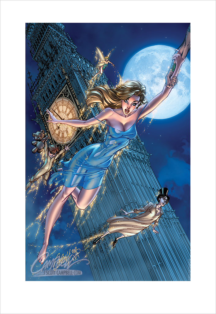 FTF Peter Pan's Wendy 2012 Print 13x19