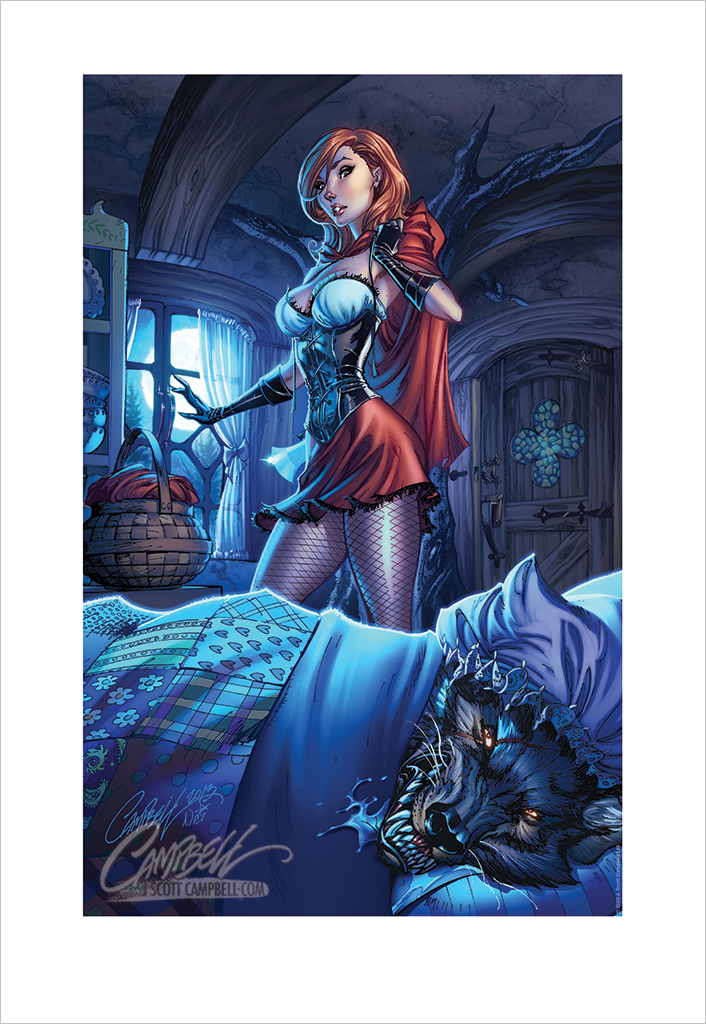 FTF Red Riding Hood 2014 Print 13x19