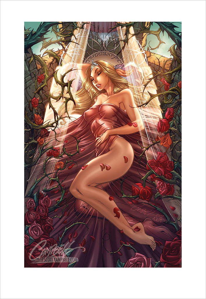 FTF Sleeping Beauty 2010 Print 13x19