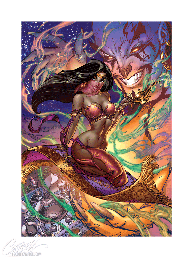 FTF Arabian Nights 2011 Fine Art Giclée Print (18 x 24)