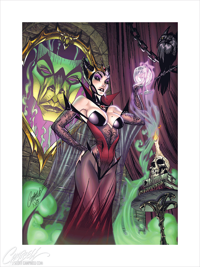 FTF Evil Queen 2010 Fine Art Giclée Print (18 x 24)