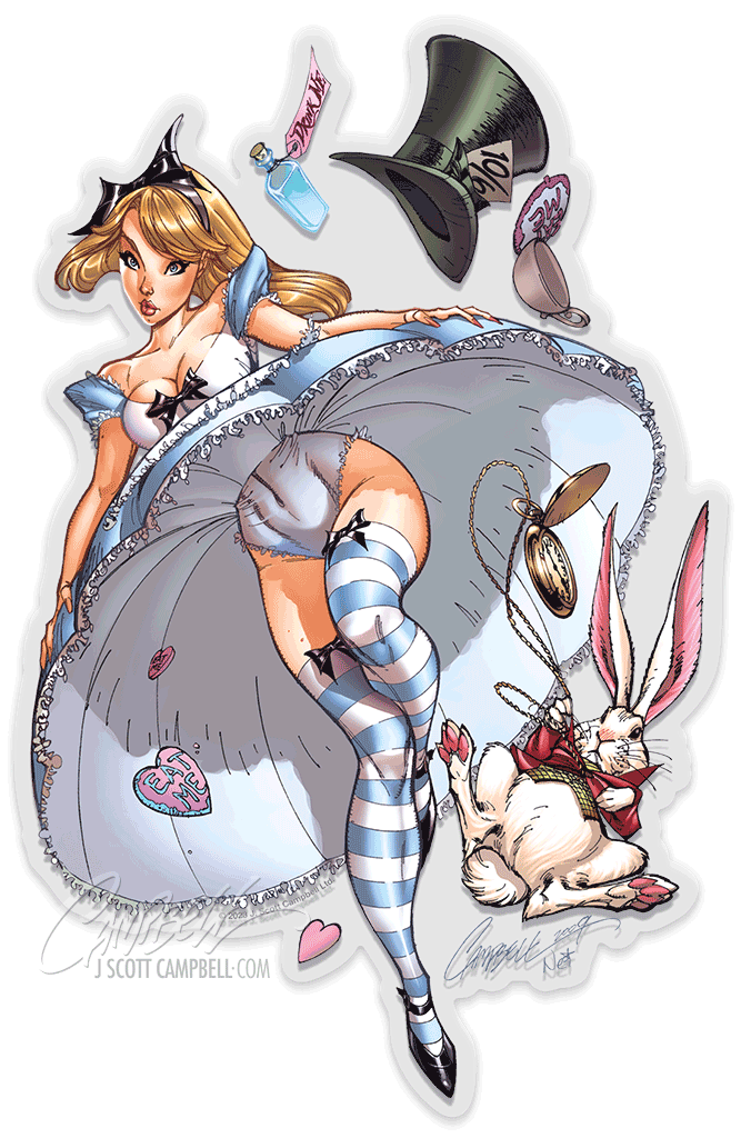 FTF Alice (2010) Clear Sticker