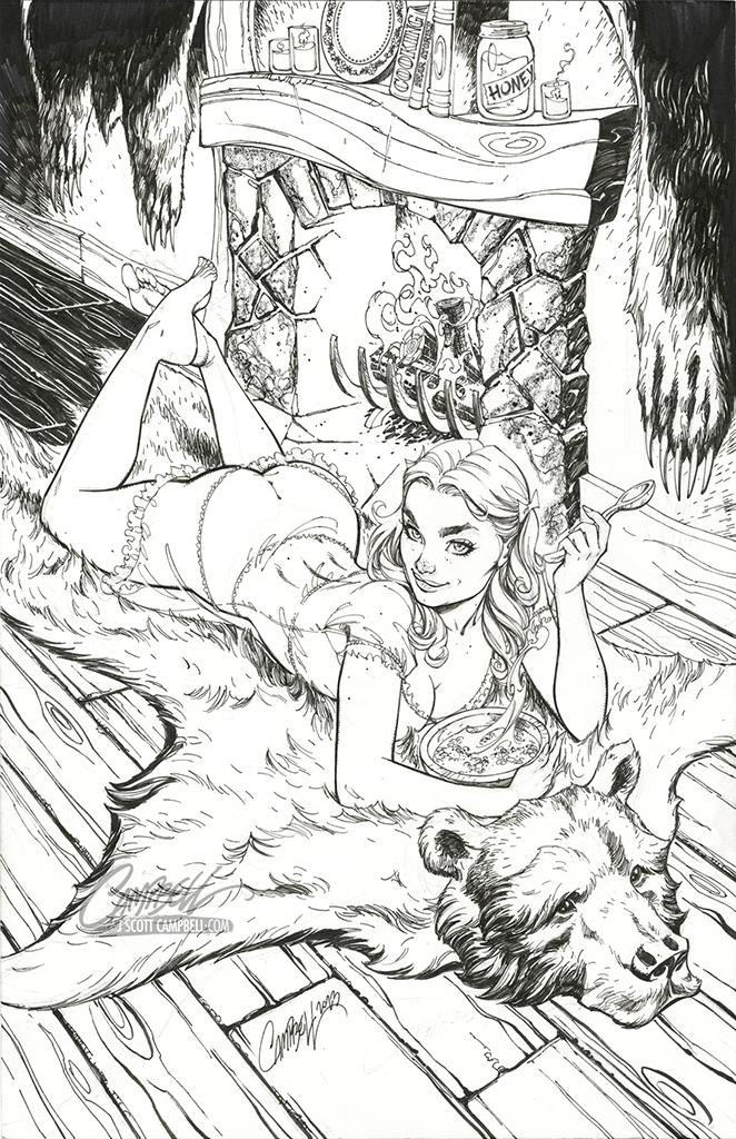 Original Art: FTF Goldilocks 2024