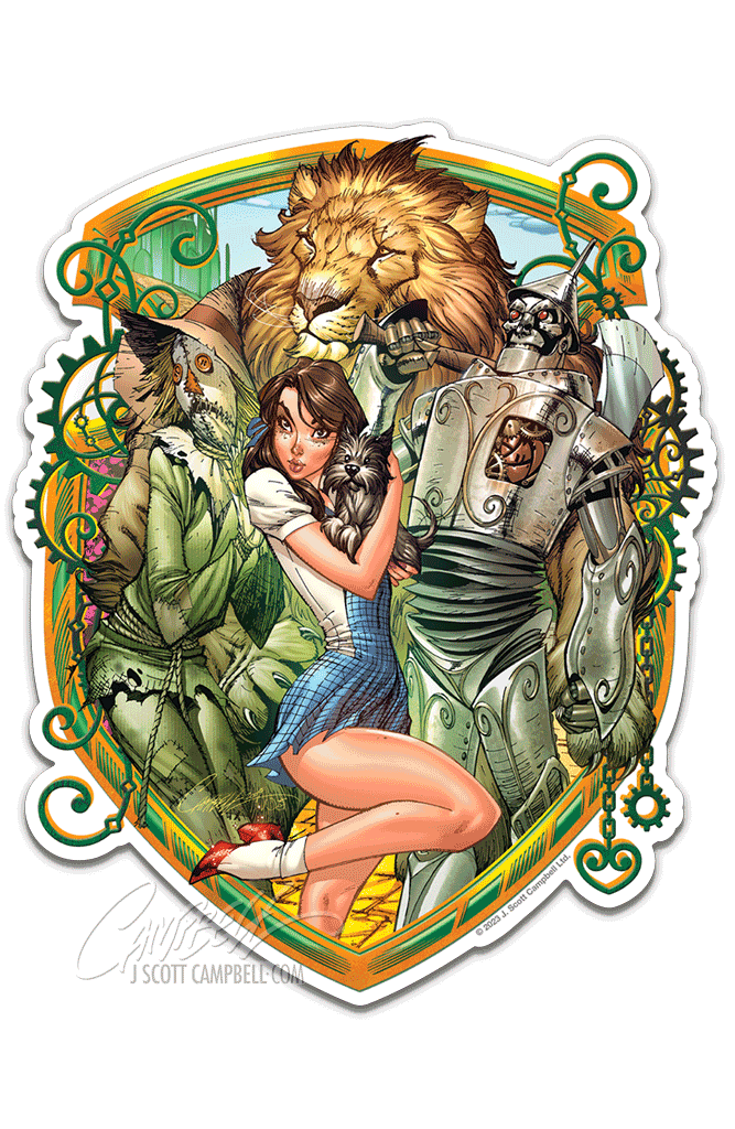 FTF Oz Dorothy (2010) Die Cut Sticker