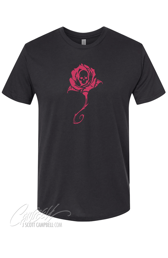 FTF Rose Skull Men's / Unisex T-Shirt