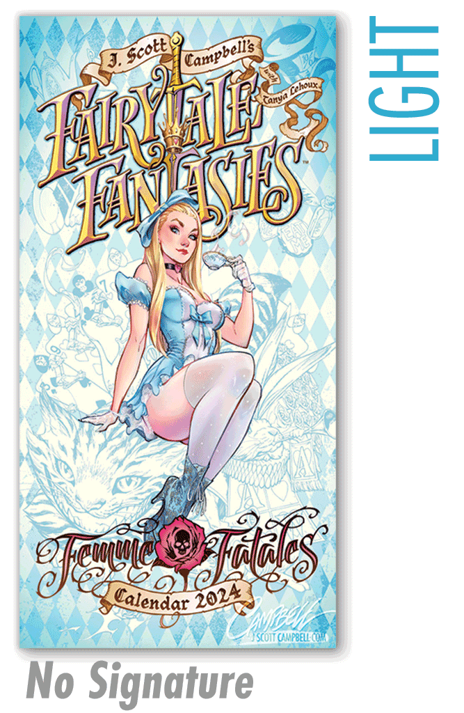 JSC's FairyTale Fantasies Calendars 2024 - Dual Signatures