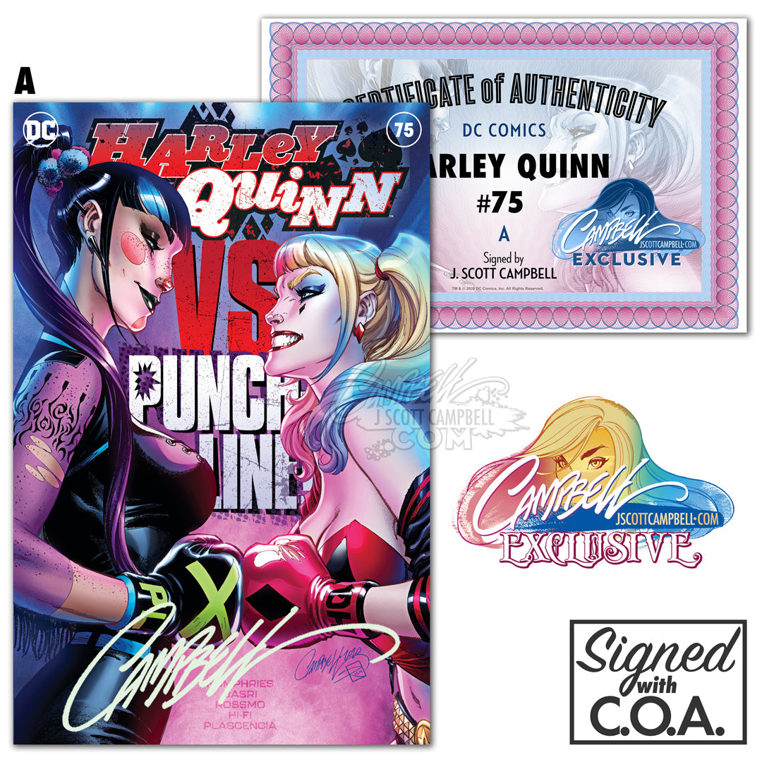 Harley Quinn #75 JSC EXCLUSIVE Cover A "Boxing"