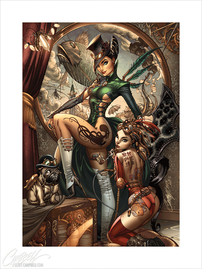 JSC Steampunk 2013 Fine Art Giclée Print (18 x 24)