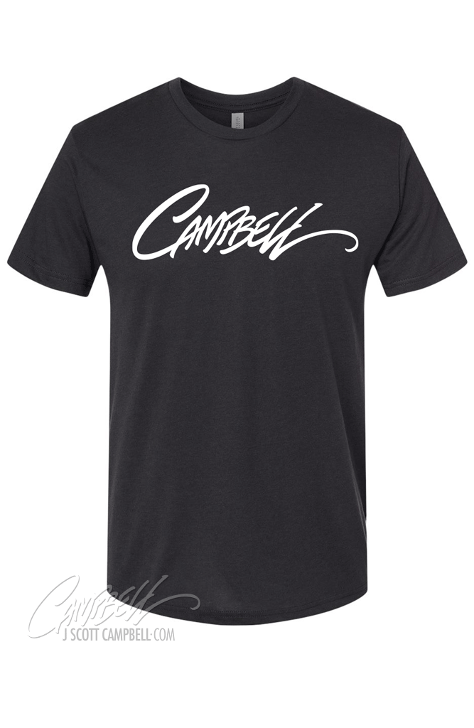 J. Scott Campbell ‘Campbell’ Signature Men’s / Unisex T-Shirt – J