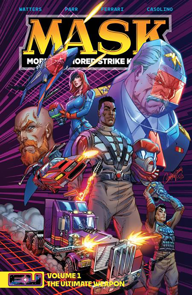 M.A.S.K. Vol 1 Direct Market Exclusive J. Scott Campbell TPB (2027) (MASK)