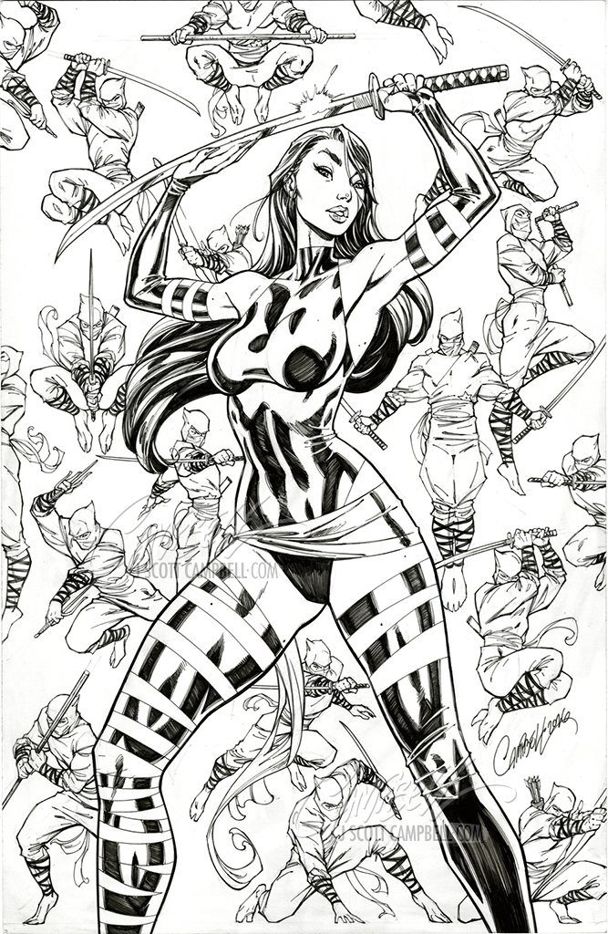 Original Art: Psylocke: Ninja #5 Cover A "Ninja" (2026)