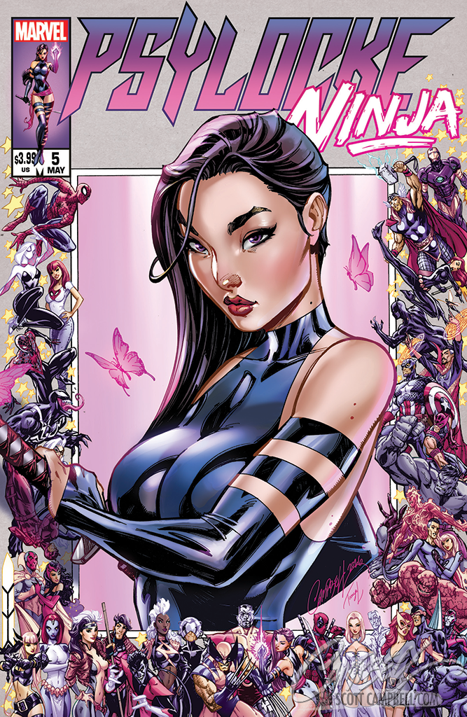 Psylocke: Ninja #5 JSC Artist EXCLUSIVE (2026) Border Series