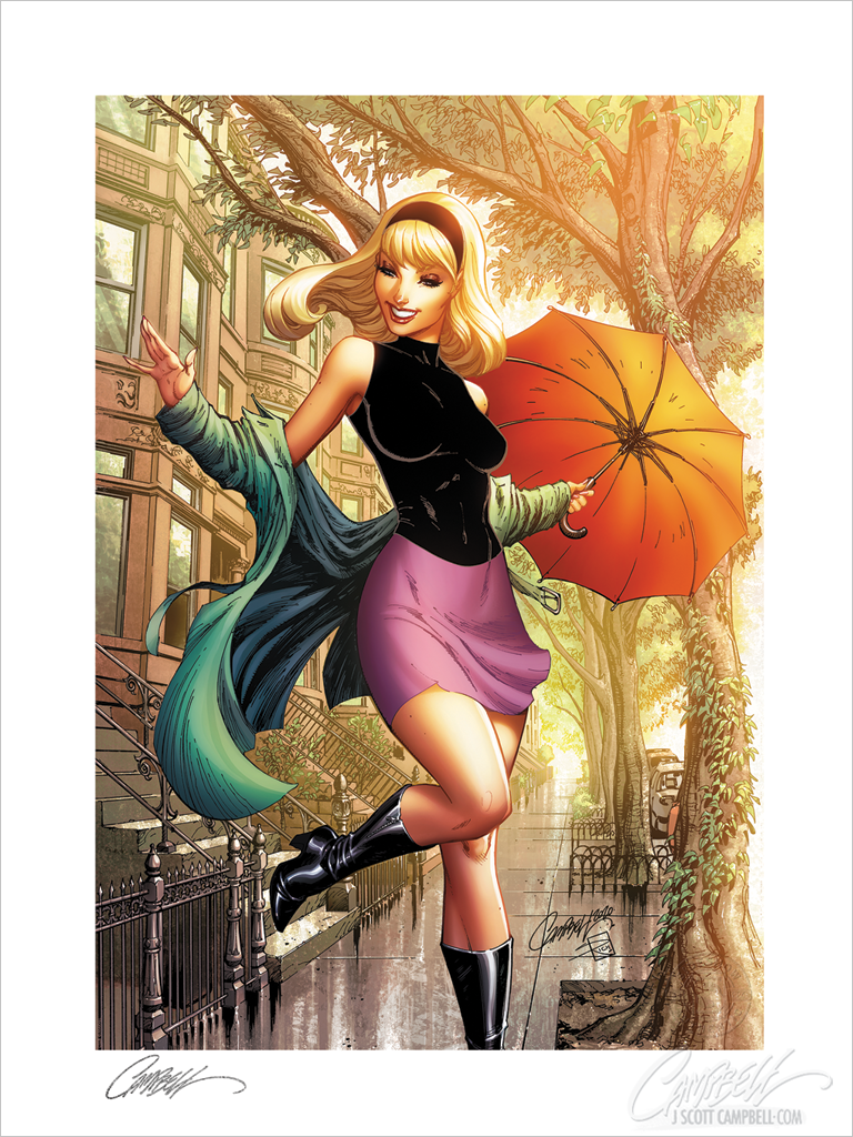 Gwen Stacy #1 SIDESHOW Fine Art Giclée AP Print (18x24)