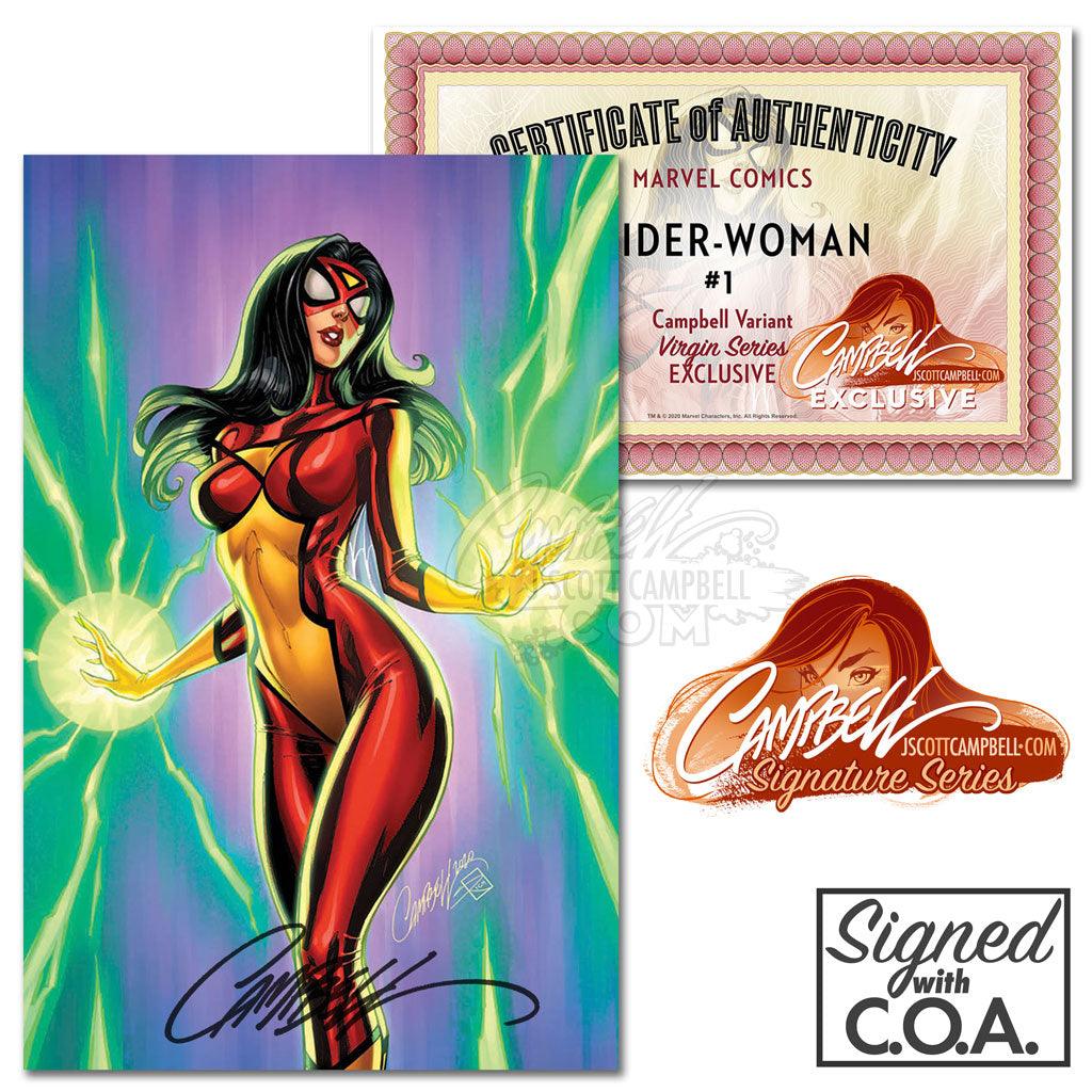 Spider-Woman #1 J. Scott Campbell Cover B JSC EXCLUSIVE