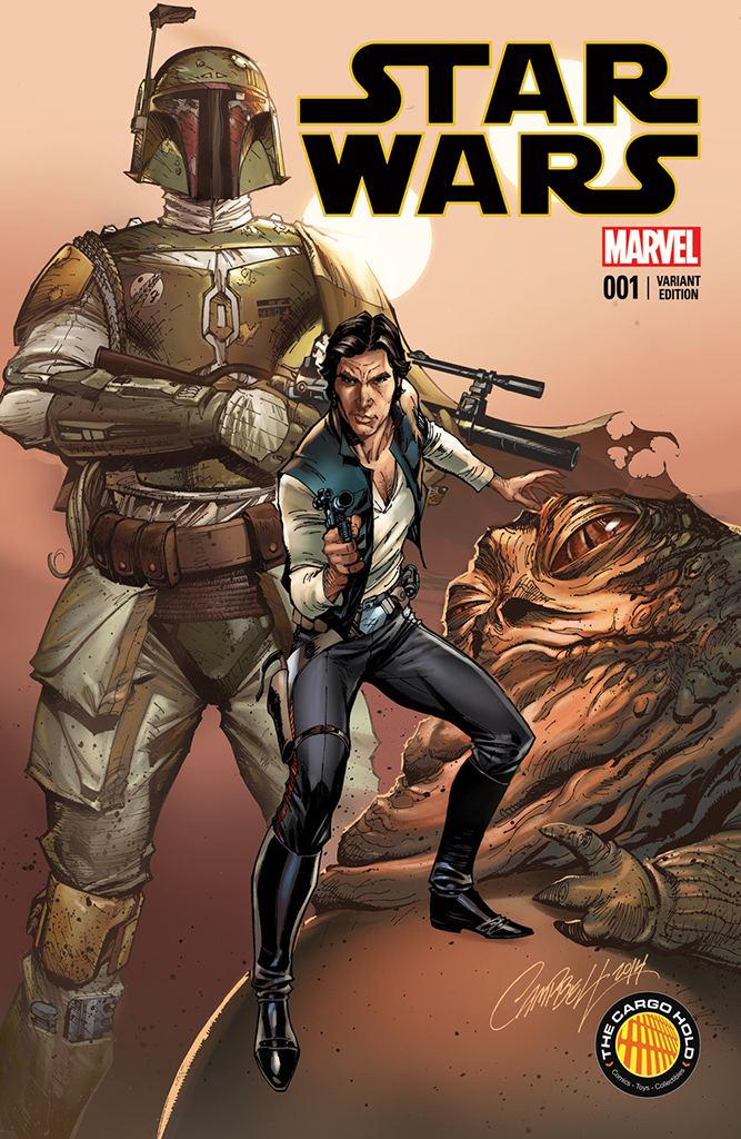 Star Wars #1 "The Cargo Hold" J. Scott Campbell (2015)