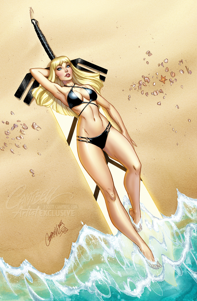 Marvel Swimsuit Special: FFR #1 [vC] JSC Artist EXCLUSIVE **VIRGIN** C