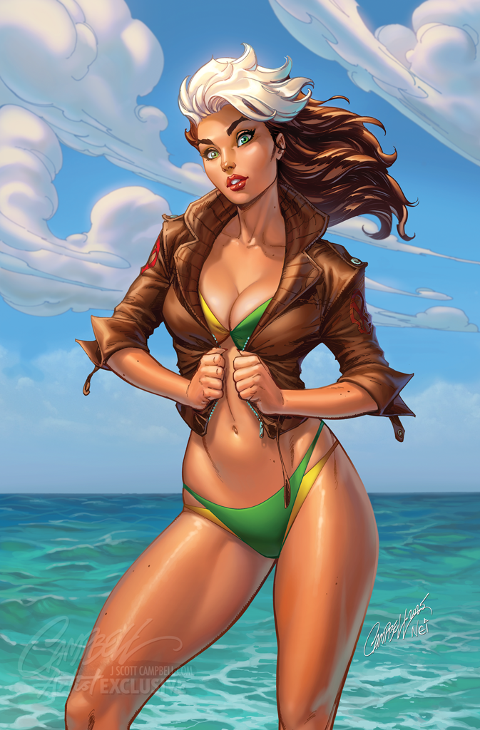 Marvel Swimsuit Special: FFR #1 [vD] JSC Artist EXCLUSIVE **VIRGIN** C