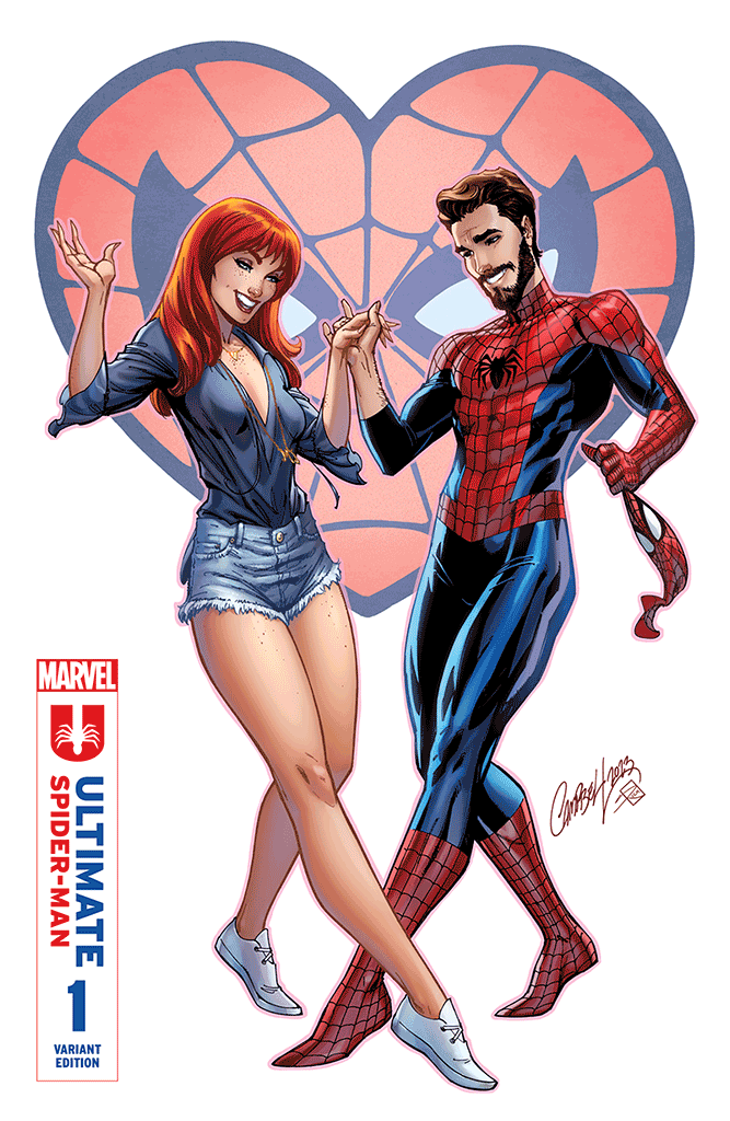 Ultimate Spider-Man #1 J. Scott Campbell Cover A trade dress (2024) Ultimate Spider-Man #1 J. Scott Campbell Cover A trade dress (2024)