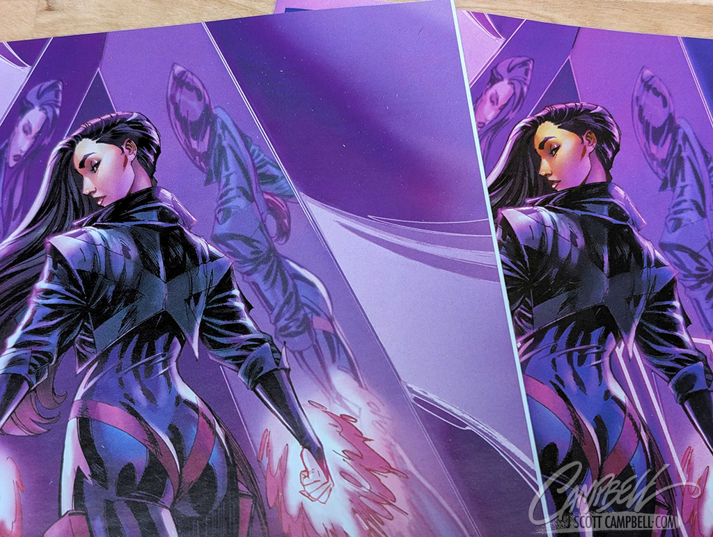 X-Men #1 "Psylocke" J. Scott Campbell (2024)