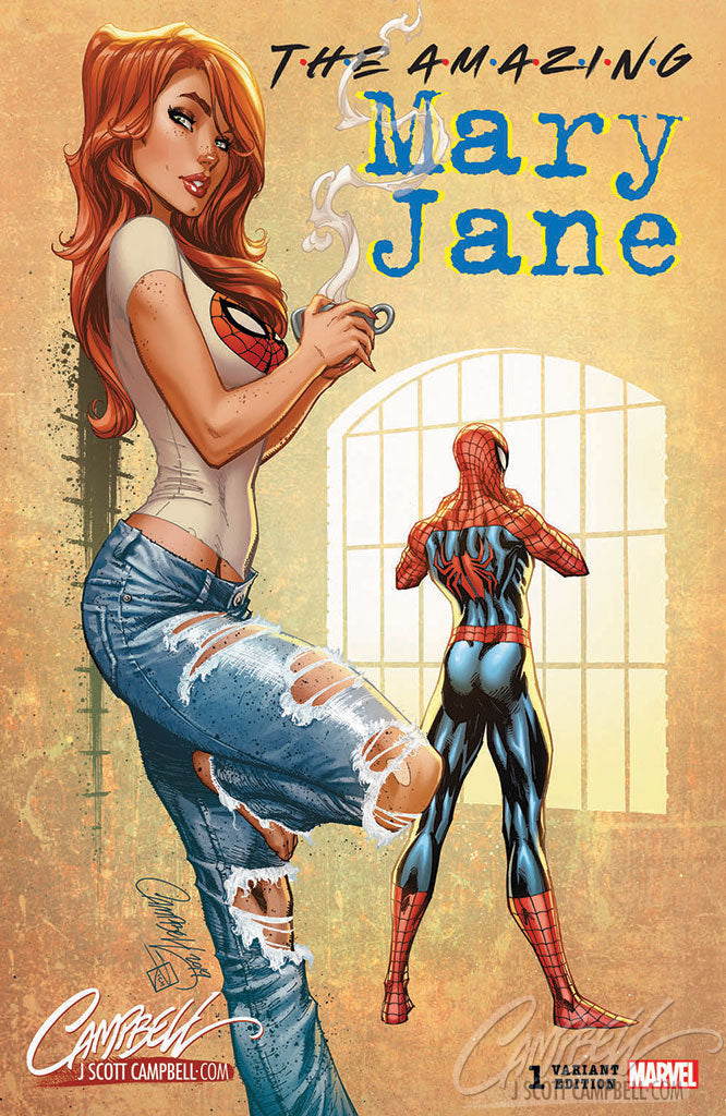 (ARCHIVED) (SOLD OUT) Amazing Mary Jane #1 JSC EXCLUSIVE Cover B "90s-2000s"