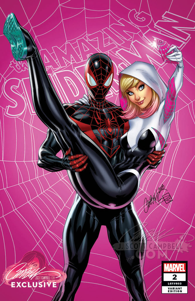 (ARCHIVED) (SOLD OUT) Amazing Spider-Man #2 J. Scott Campbell EXCLUSIVE