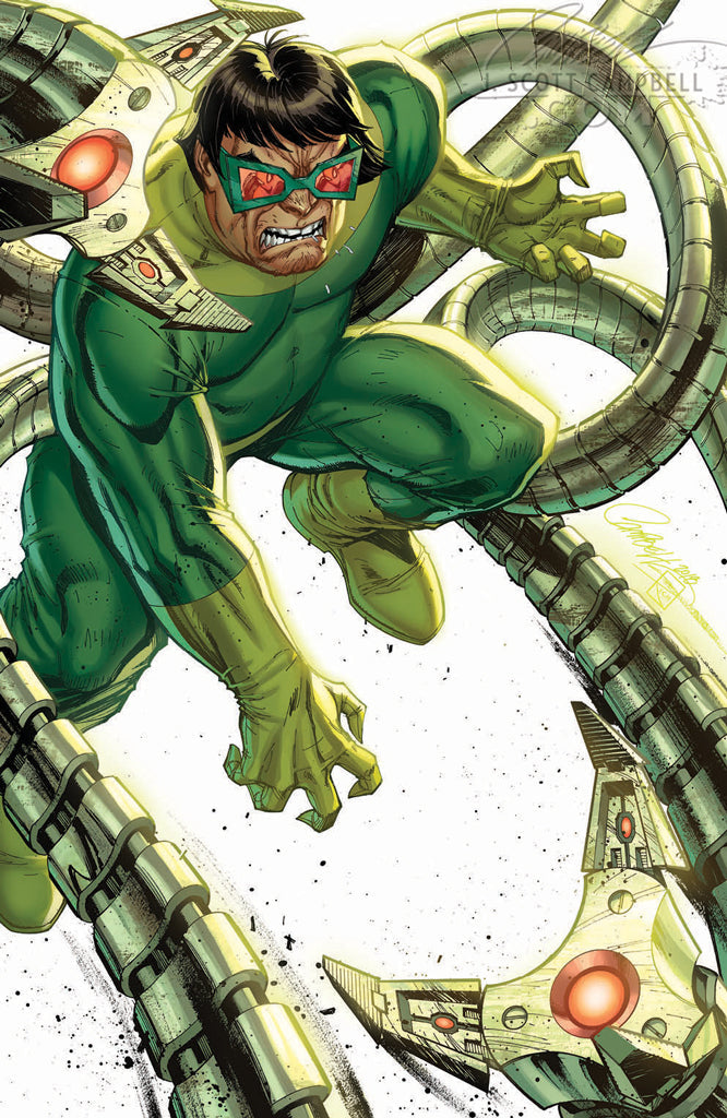 J. Scott Campbell: Amazing Spider-Man #800 VIRGIN EXCLUSIVE cover G Doctor  Octopus – J. Scott Campbell Store