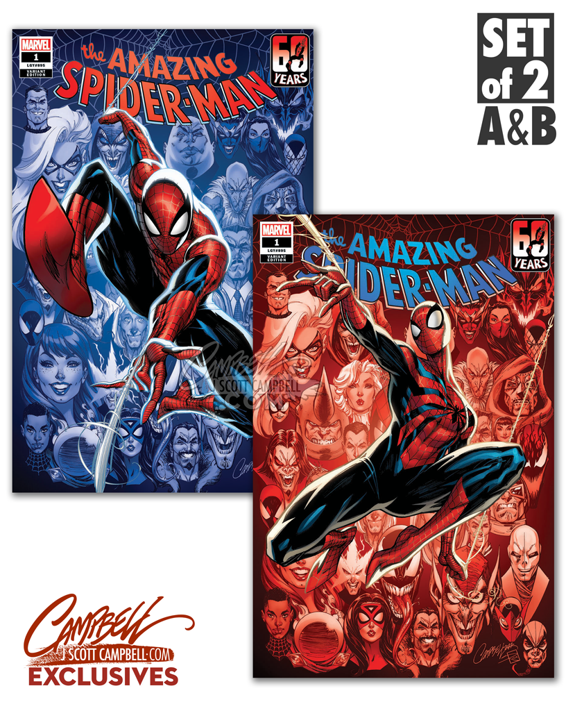 (SOLD OUT) Amazing Spider-Man #1 JSC Artist EXCLUSIVE