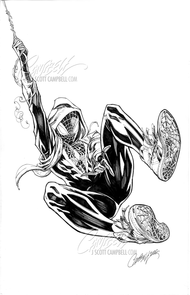 Original Art: Amazing Spider-Man #1 JSC EXCLUSIVE cover D