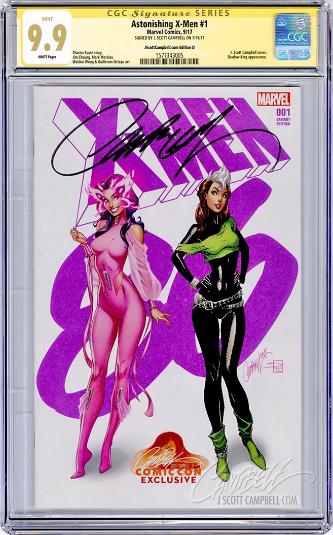 Original Art: Astonishing X-Men #1 JSC EXCLUSIVE Cover D
