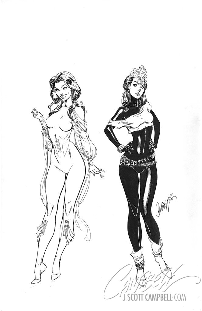 Original Art: Astonishing X-Men #1 JSC EXCLUSIVE Cover D