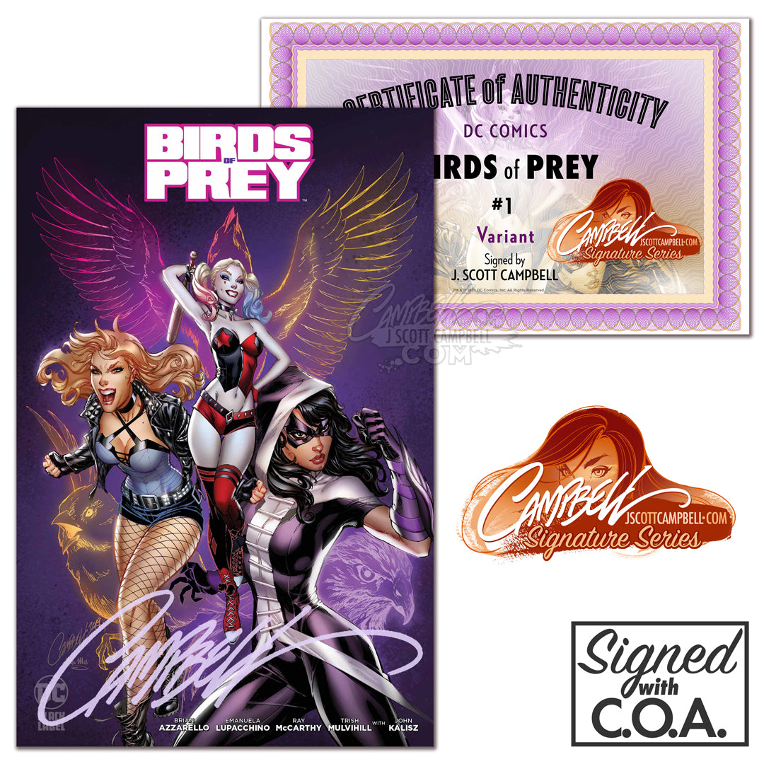 Birds of Prey #1 J. Scott Campbell