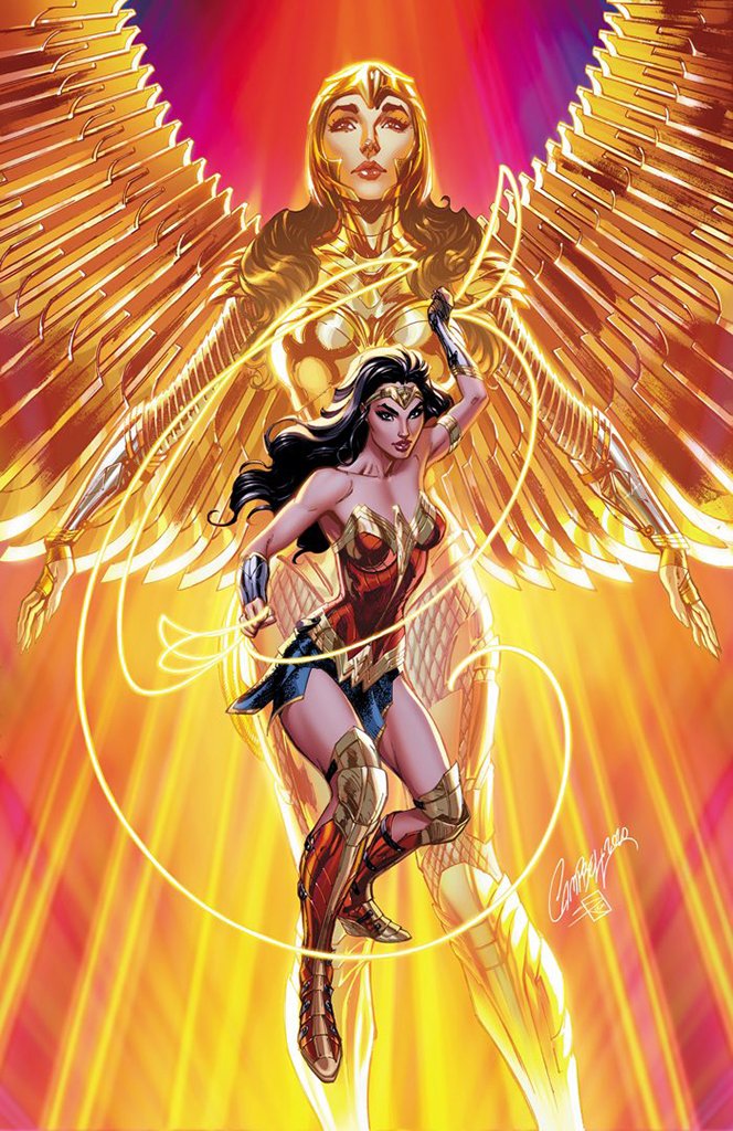 Original Art: Batman #104 'Wonder Woman 1984' JSC