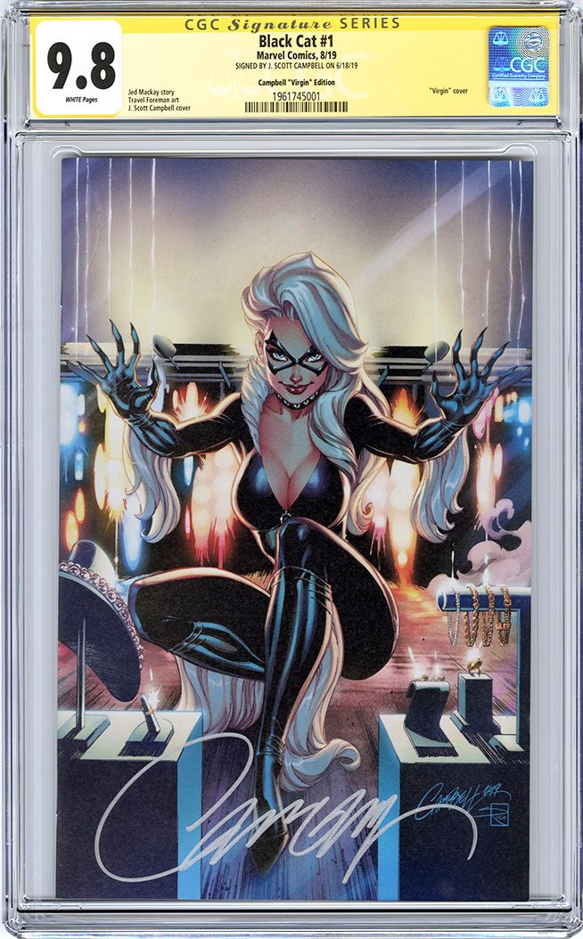 CGC 9.8 SS Black Cat #1 JSC INCENTIVE (1:500)