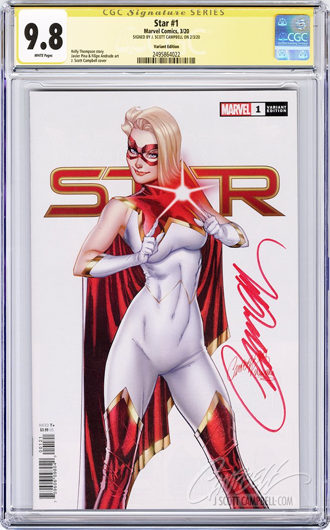 CGC 9.8 SS Star #1 'retail' JSC