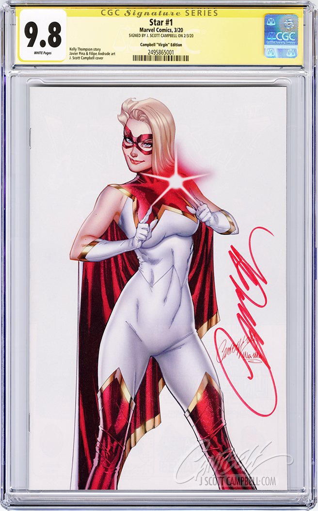CGC 9.8 SS Star #1 INCENTIVE 1:200 JSC