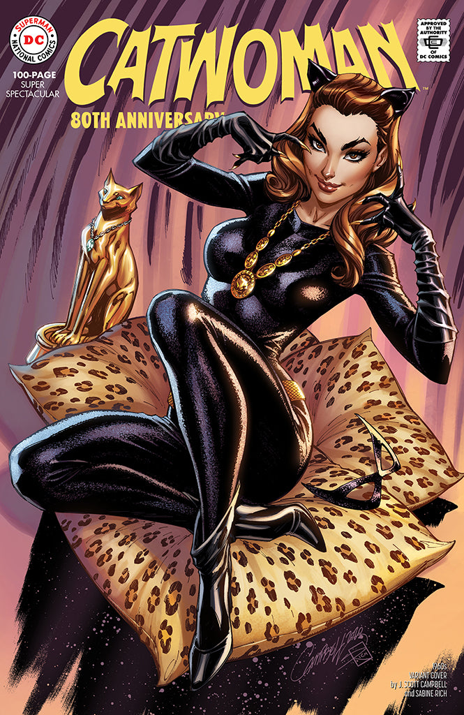 Catwoman 80th Anniversary 1960s J. Scott Campbell