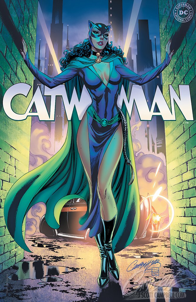 CAT WOMAN DC COMIC RETRO SOFUBI