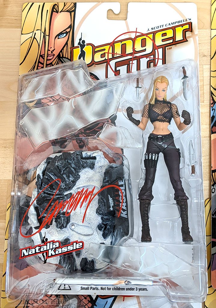 Danger Girl McFarlane Action Figures (1999) - SINGLES