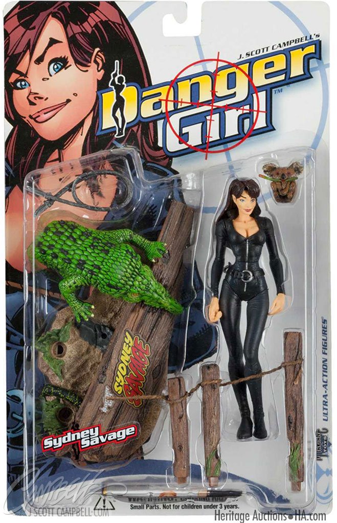 Danger Girl McFarlane Action Figures (1999) - SINGLES