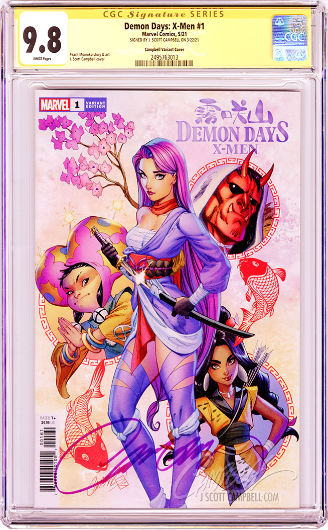 CGC 9.8 SS Demon Days X-Men #1 JSC INCENTIVE 1:50